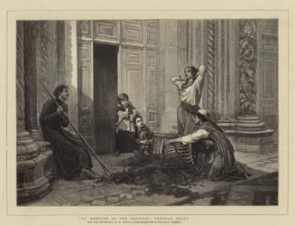 The Morning of the Festival, Central Italy